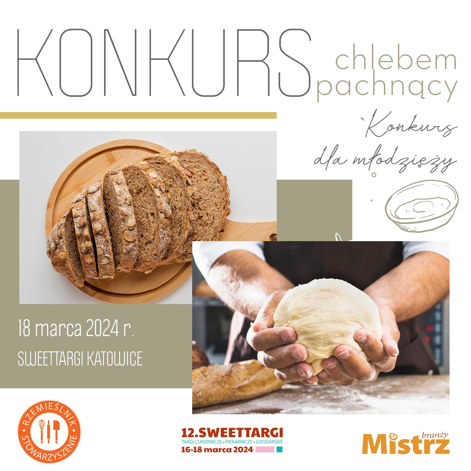 Konkurs Chlebem Pachnący - Ulotka